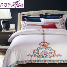 hotel living 5 star luxury home bedding/hotel bedding sets 5 star 100% cotton